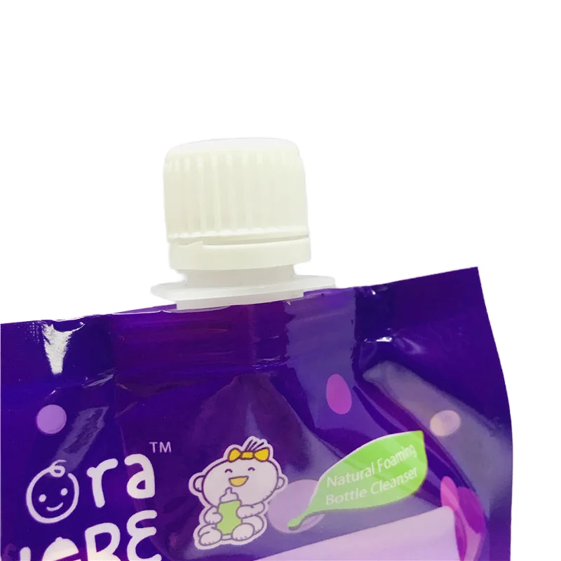 Kantong Stand-up Sekali Pakai Dengan Cerat Untuk Jus dan Minuman Minuman Khusus | JSHINEPACK 5