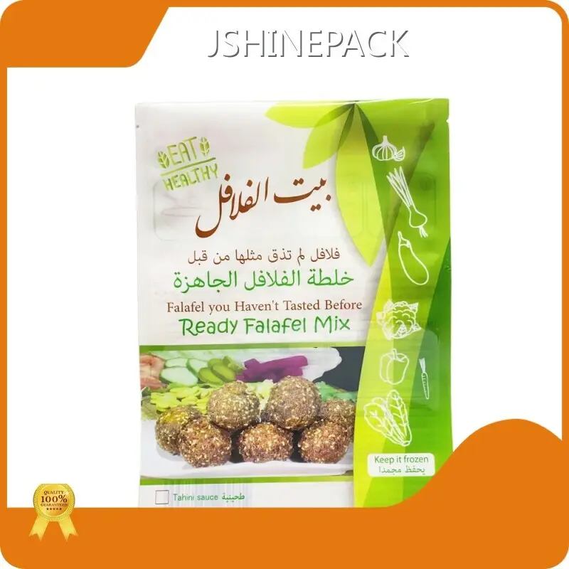JSHINEPACK Food Packaging Bags Supplier Custom Laminated Printing Heat Seal Plastic Mylar Food Packaging Bags Food Packaging Bags Suppliertop Brand 1