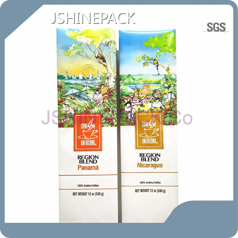 JSHINEPACK Packaging Bag Supplier 90x380+70mm Packaging Bag Supplierwith Custom Services 1