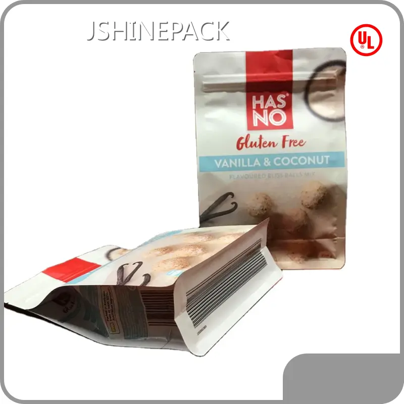 Flat Bottom Gusset Bags 10 Colors - Bulk Supplies - JSHINEPACK 1