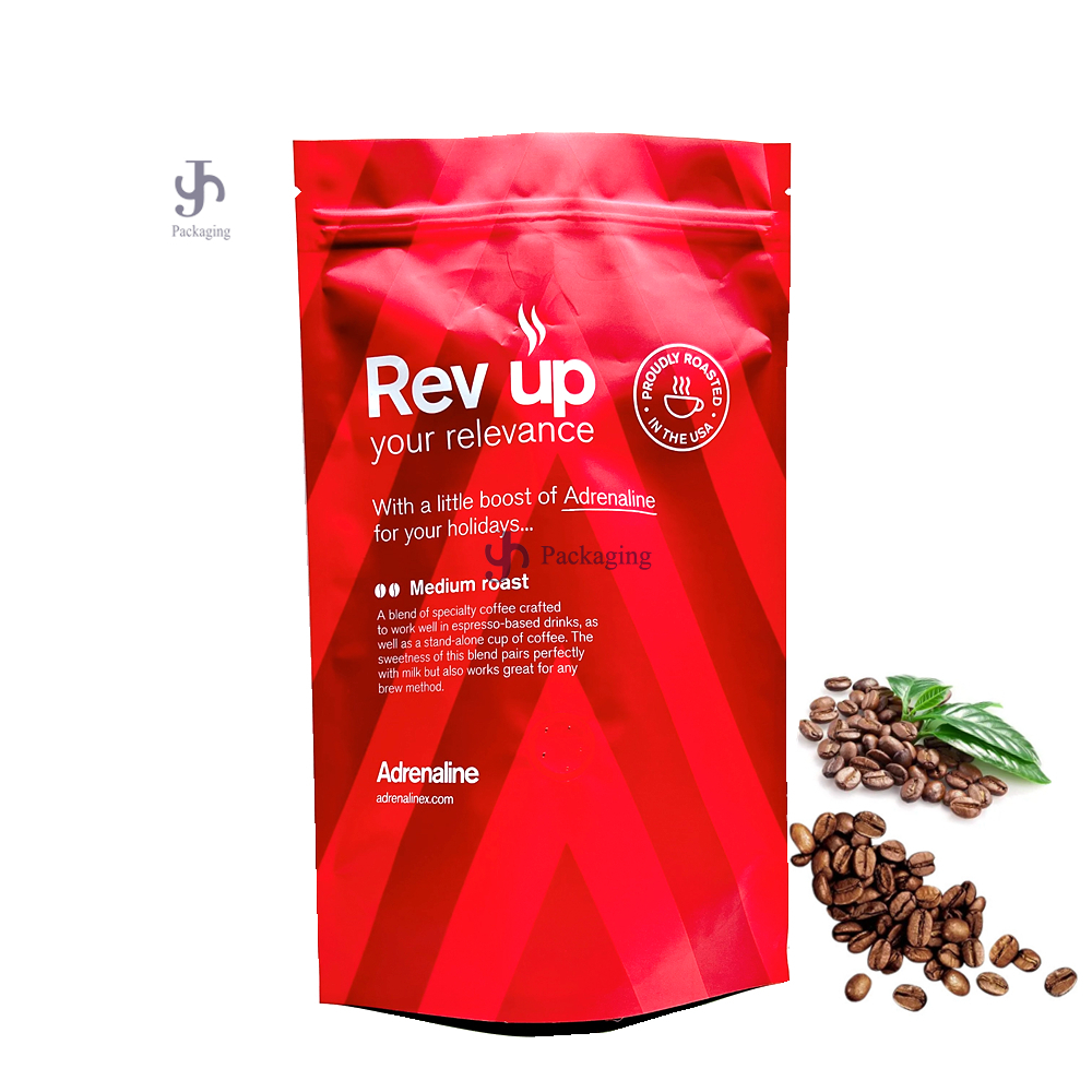 OEM Custom Reusable Ziplock Stand-Up Pouch with Aluminum Foil Packaging 1