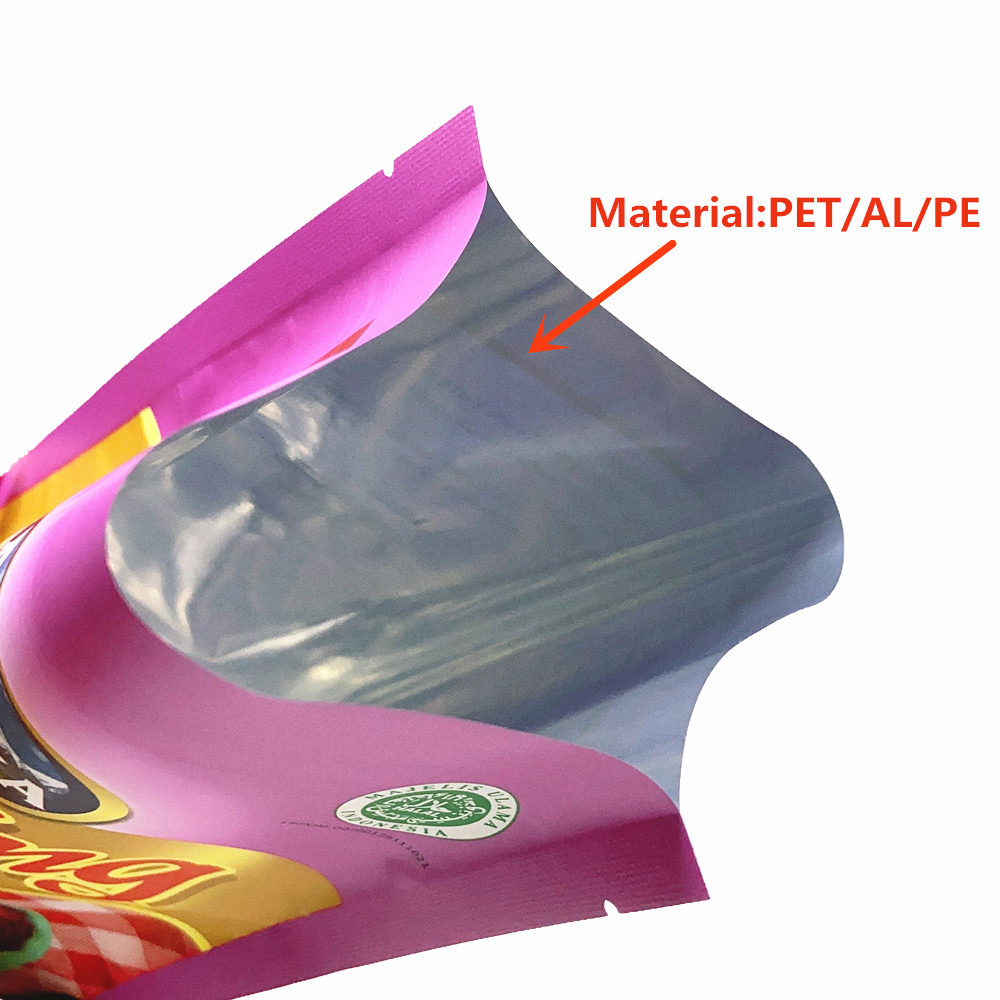 Custom Brand Aluminum Foil Stand Up Moisture Proof Food Packaging Bag 4