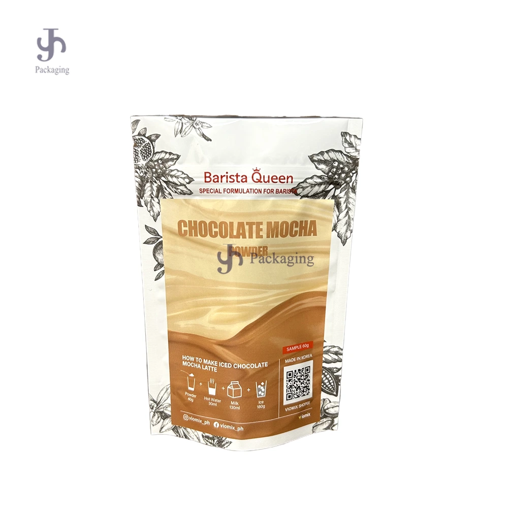 Специальный пакет с застежкой-молнией для пищевых порошков. 1