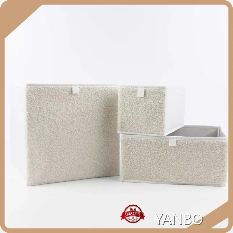 Fabric Shopping Bags Wholesale Clothing Toy Organizer - for Home - YANBO 1