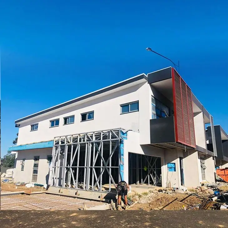 Steel Wall Framing System - - DEEPBLUE SMARTHOUSE 4