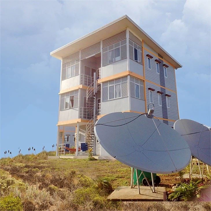 Lightweight Steel Frame House 1