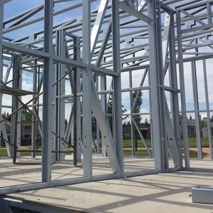 Steel Portal Frame Building - - DEEPBLUE SMARTHOUSE 2