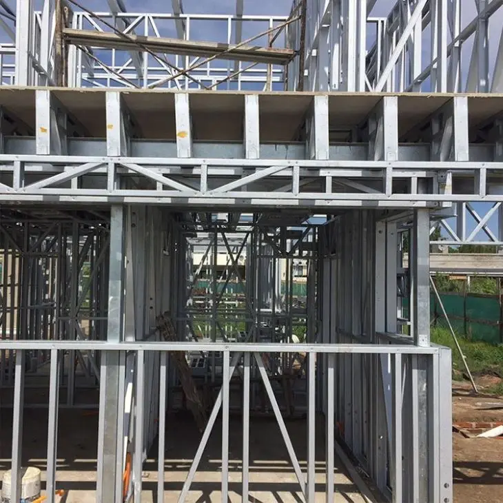 Steel Portal Frame Building - - DEEPBLUE SMARTHOUSE 3