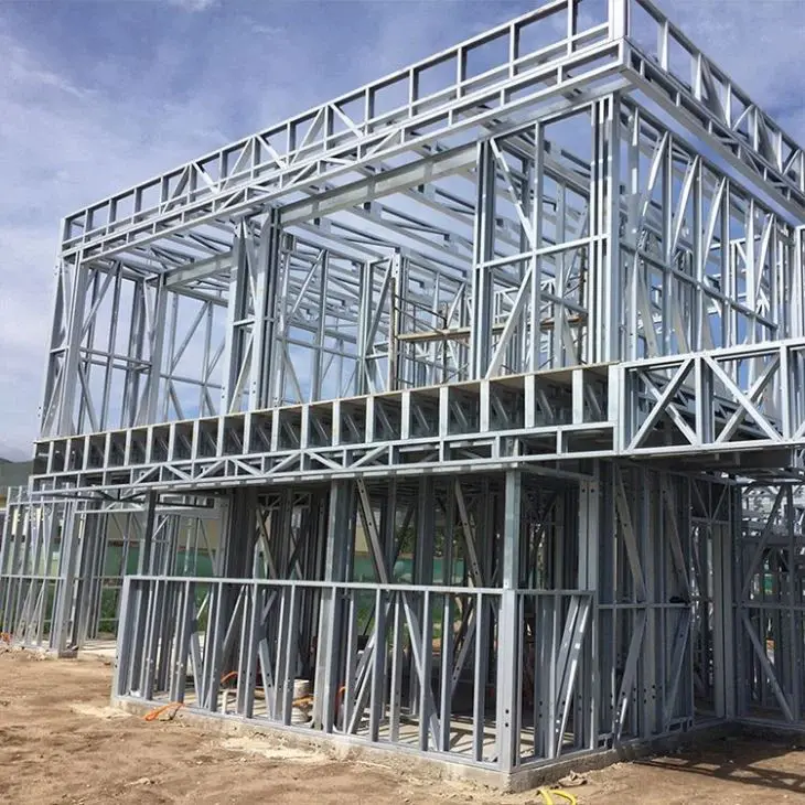 Steel Portal Frame Building - - DEEPBLUE SMARTHOUSE 4