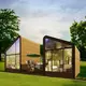 Modern Wood Cabin by DEEPBLUE SMARTHOUSE 3