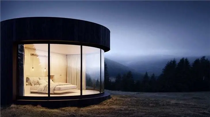 Modern Wood Cabin by DEEPBLUE SMARTHOUSE-1 2