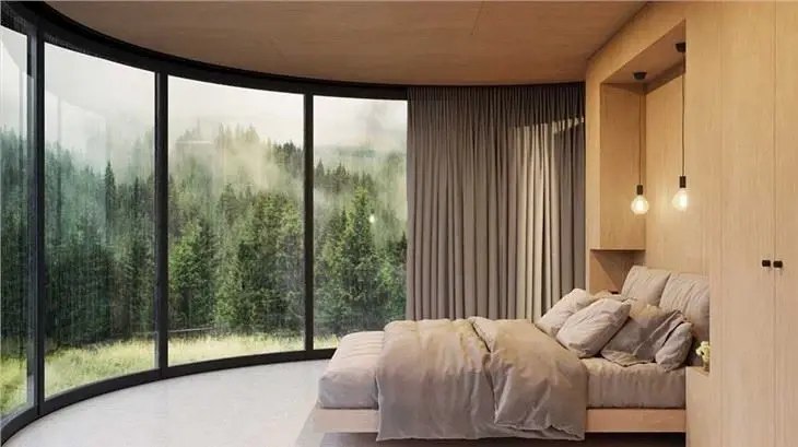 Modern Wood Cabin by DEEPBLUE SMARTHOUSE-1 5