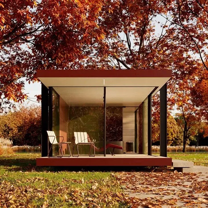 Modern Prefabricated House kit for sale by DEEPBLUE SMARTHOUSE 2