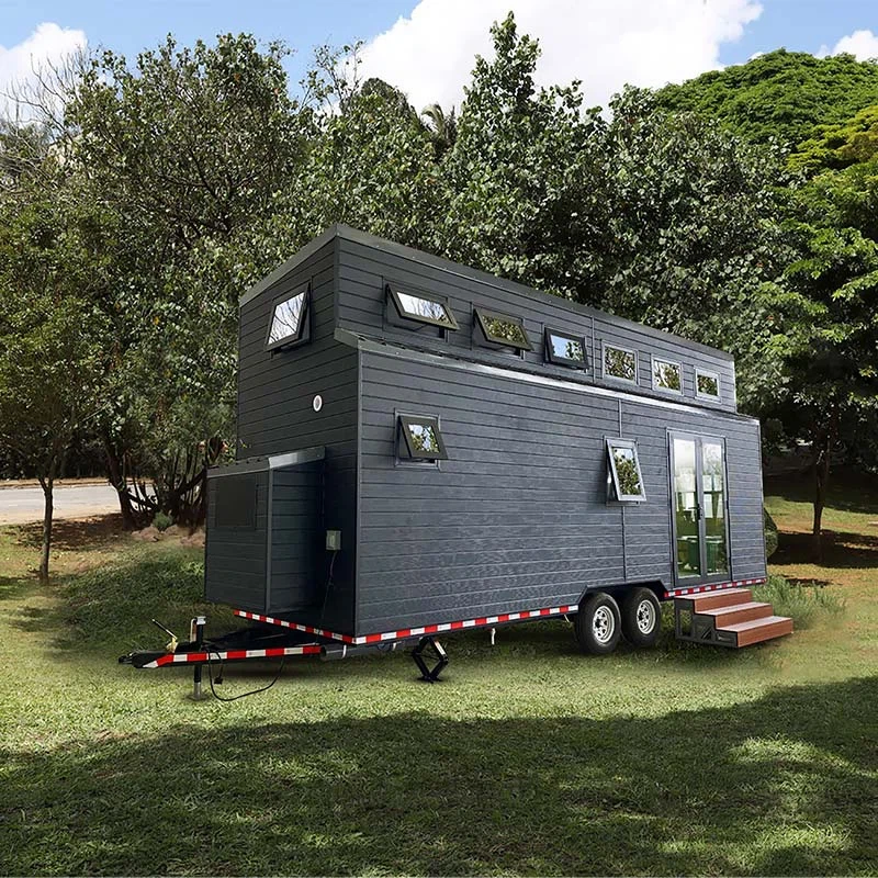 Tráiler de pequeña casa sobre ruedas 1