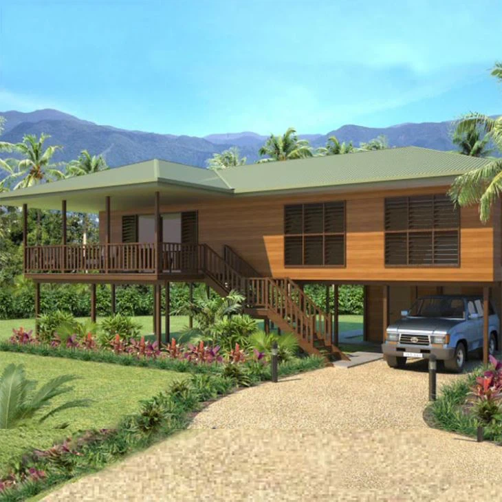 Bungalow préfabriqué avec terrasse 1