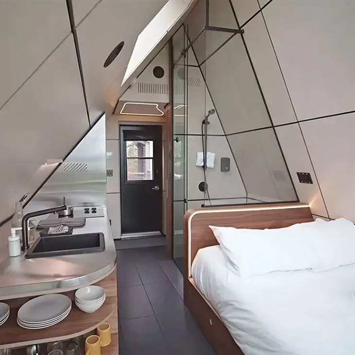 Prefab Beach Bungalow - - DEEPBLUE SMARTHOUSE 6