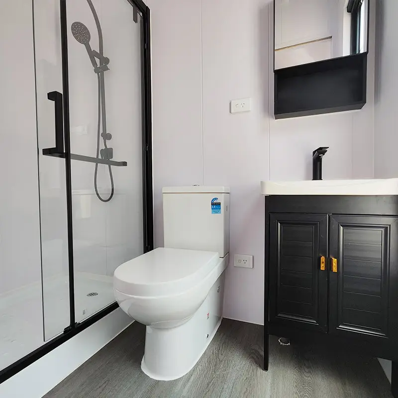 Small Modular Homes Dark Gray by DEEPBLUE SMARTHOUSE 7