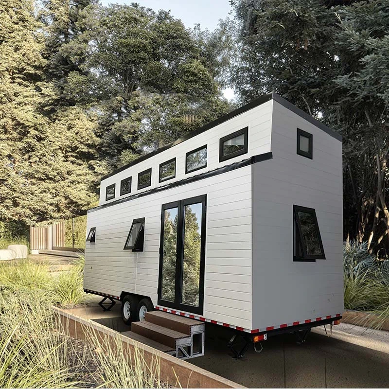 Petite maison construite sur remorque 1