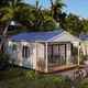 Single Family Homes Al-Mg-Mn Metal Cladding by DEEPBLUE SMARTHOUSE 5