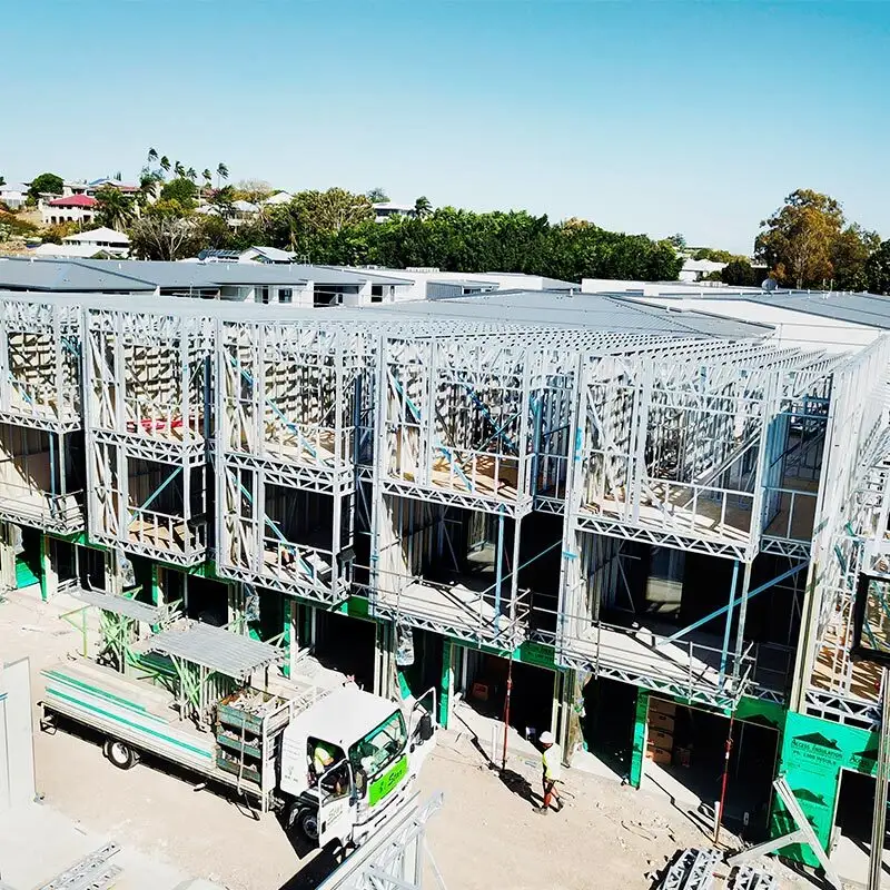 Prefab Townhouses Airbnb by DEEPBLUE SMARTHOUSE 3