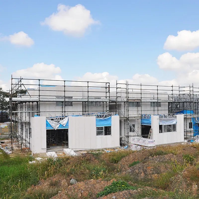 Modular Townhomes Prices Australian Standard Alu. Double Glass Windows - - DEEPBLUE SMARTHOUSE 3