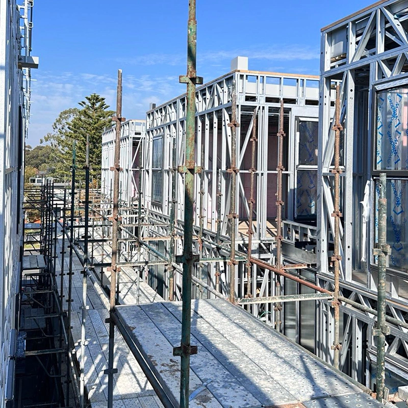 Maisons préfabriquées en acier de faible épaisseur : maisons modulaires avec charpente LGS Au/Nzs/USA 1