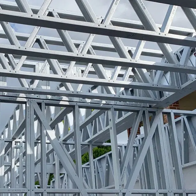 Prefabricated Homes for Sale Al-Mg-Mn Metal Cladding by DEEPBLUE SMARTHOUSE 2