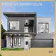 Prefabricated Homes for Sale Al-Mg-Mn Metal Cladding by DEEPBLUE SMARTHOUSE 1