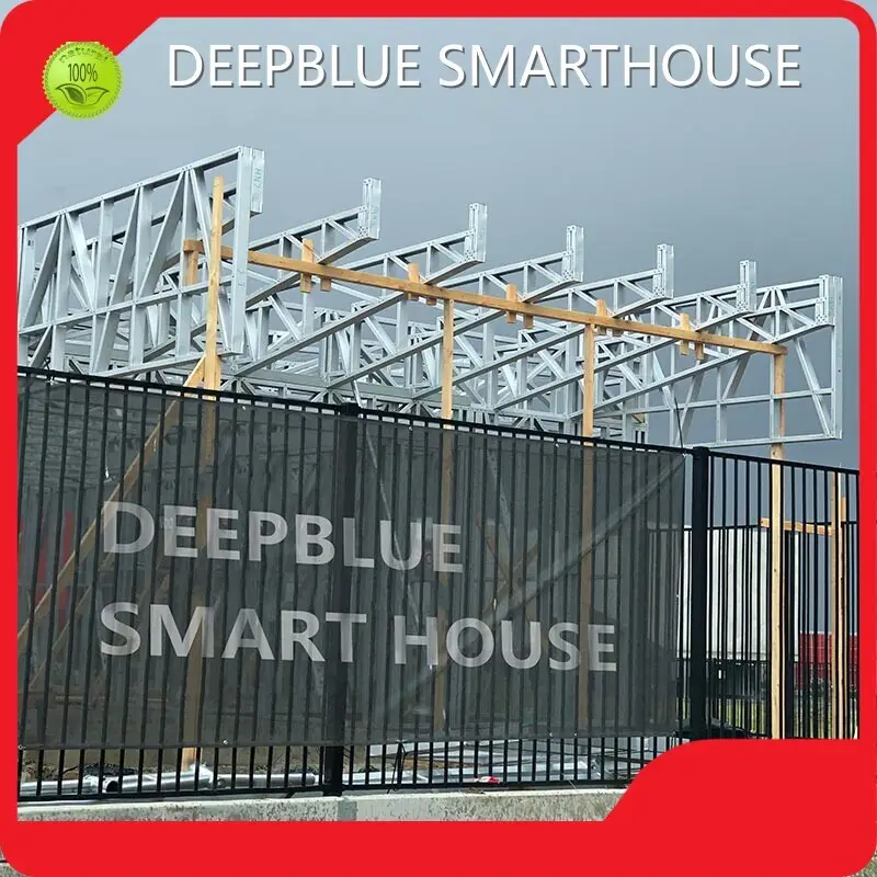 Custom Houses Light Steel Frame by DEEPBLUE SMARTHOUSE 1