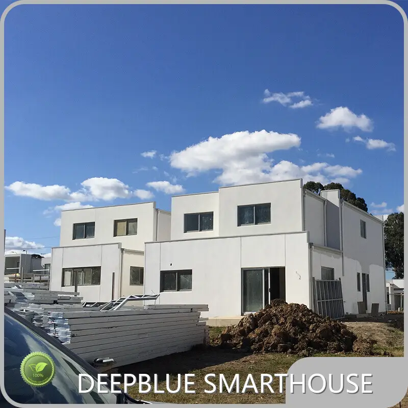 Modular Townhomes Prices Australian Standard Alu. Double Glass Windows - - DEEPBLUE SMARTHOUSE 1