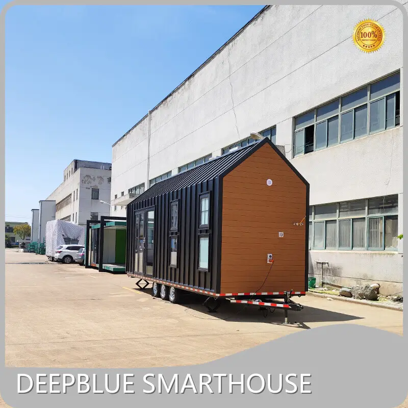 Small Modular Homes Dark Gray by DEEPBLUE SMARTHOUSE 1