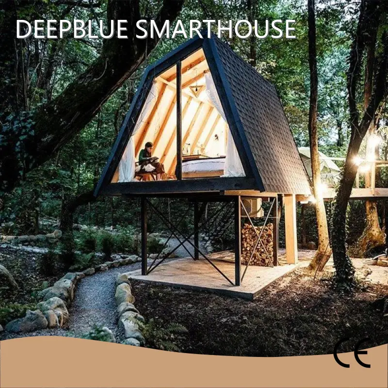 Prefab Beach Bungalow - - DEEPBLUE SMARTHOUSE 1
