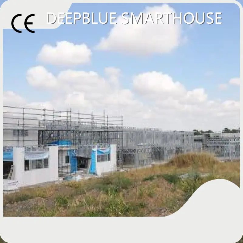 Steel Wall Framing System - - DEEPBLUE SMARTHOUSE-1 1