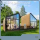 Modern Wood Cabin by DEEPBLUE SMARTHOUSE 1