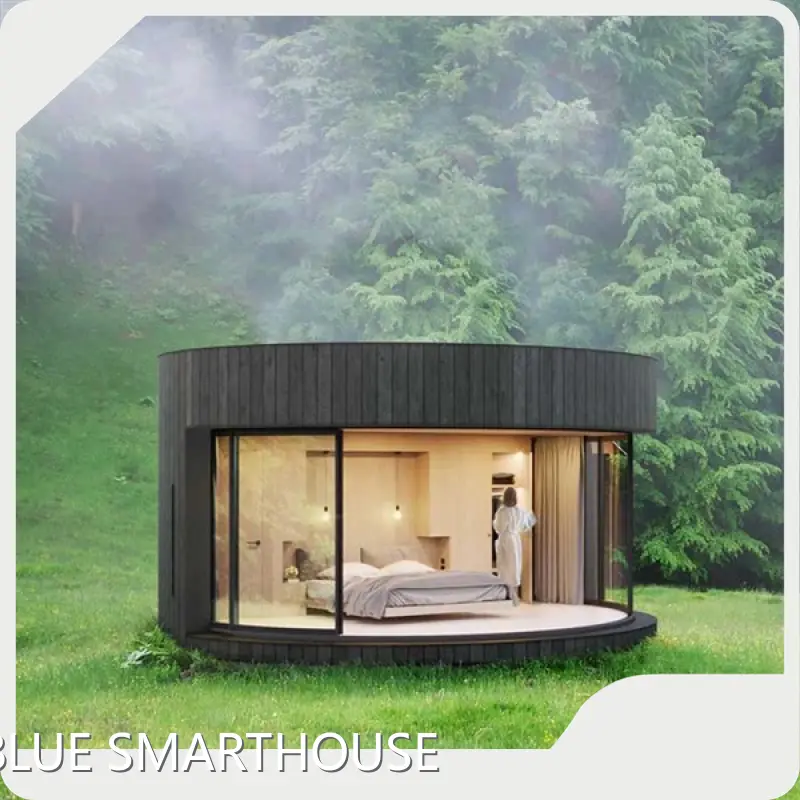 High end Prefabricated House Luxury Modular Homes by DEEPBLUE SMARTHOUSE 1