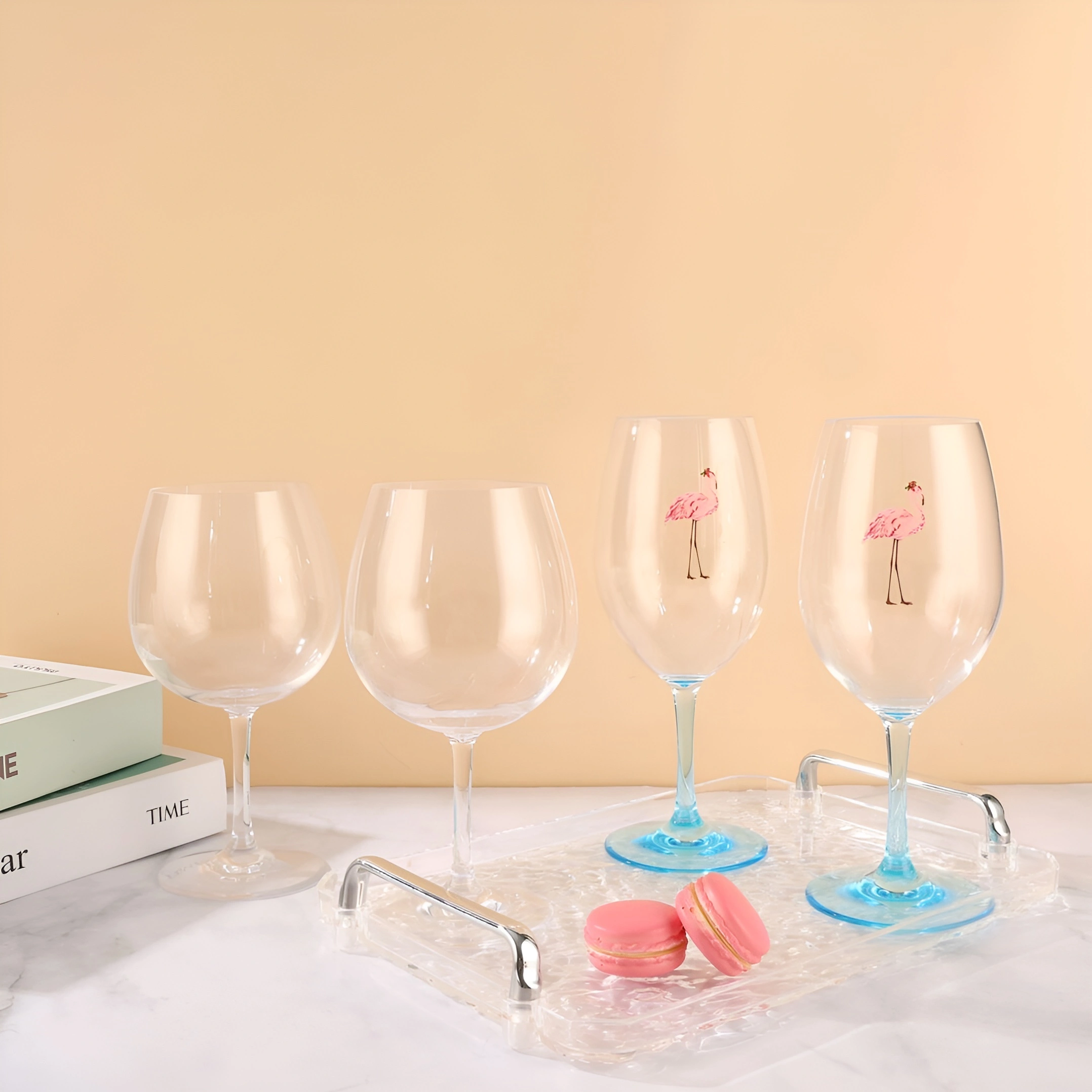 Unbreakable Stemmed Wine Glass 100% Acrylic Plastic Dishwasher available Glassware 16 oz /18 oz /20oz 1