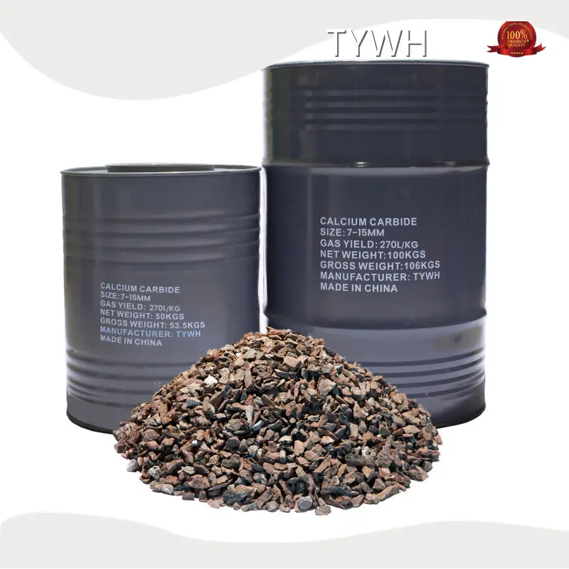 For Different Industries Calcium Carbide in Water CaC2 by TYWH 1