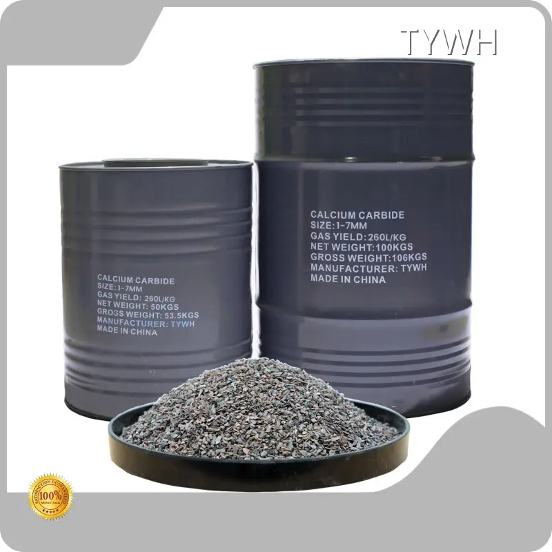 Bulk Production Pulverized Calcium Carbide Grey Or Black by TYWH 1
