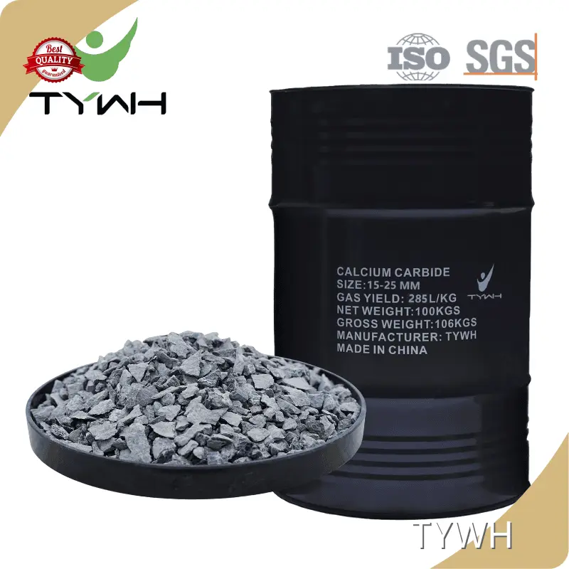 15-25 mm Calcium Carbide 100kg Dump