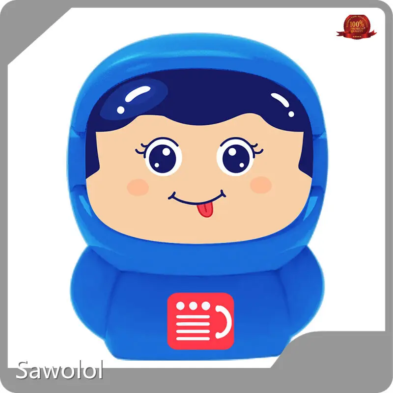 أعلى مكبر صوت بلوتوث صغير مصنوع من بلاستيك ABS من Sawolol 1