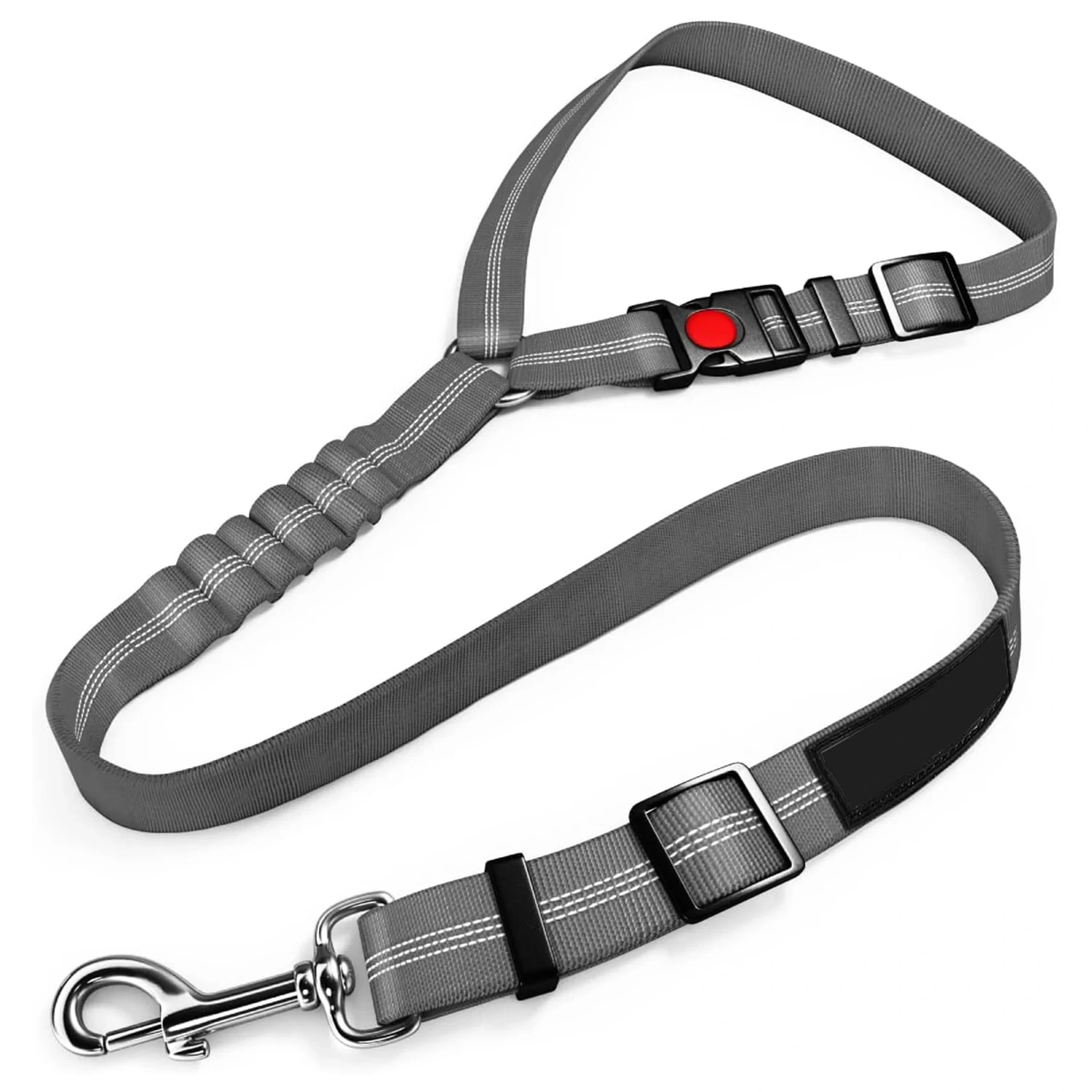 Ceinture de sécurité réglable en tissu nylon pour chien, adaptée à tous les appuie-tête de voiture, ceinture de sécurité pour animaux de compagnie, retenue de véhicule pour chien, nouvel arrivage 2024 1