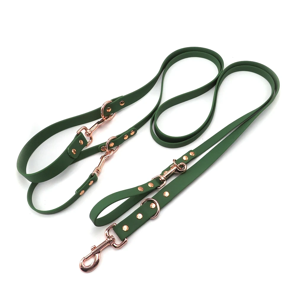 PAIRUIPETS New Design Premium Waterproof Durable Hand Feeling Soft PVC Coated Dog Leash For Running 1