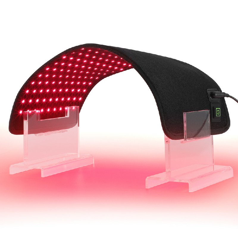 Utilizare largă Upgrade Pulse Aproape infraroșu Dispozitiv de culoare albastră 470nm 660nm 850nm Ameliorarea avansată a durerii Frumusețea facială Curele de terapie cu lumină roșie 1