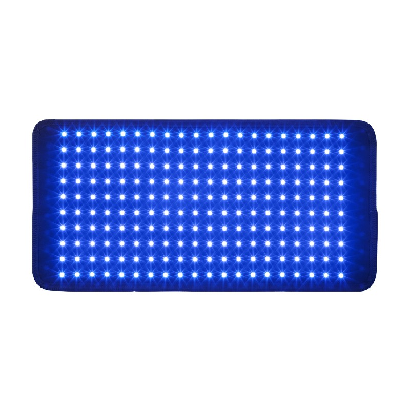 Utilizare largă Upgrade Pulse Aproape infraroșu Dispozitiv de culoare albastră 470nm 660nm 850nm Ameliorarea avansată a durerii Frumusețea facială Curele de terapie cu lumină roșie 6