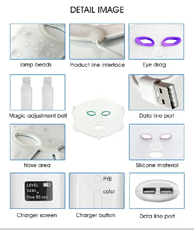 New Model Red Light Facial Therapy Price List 7