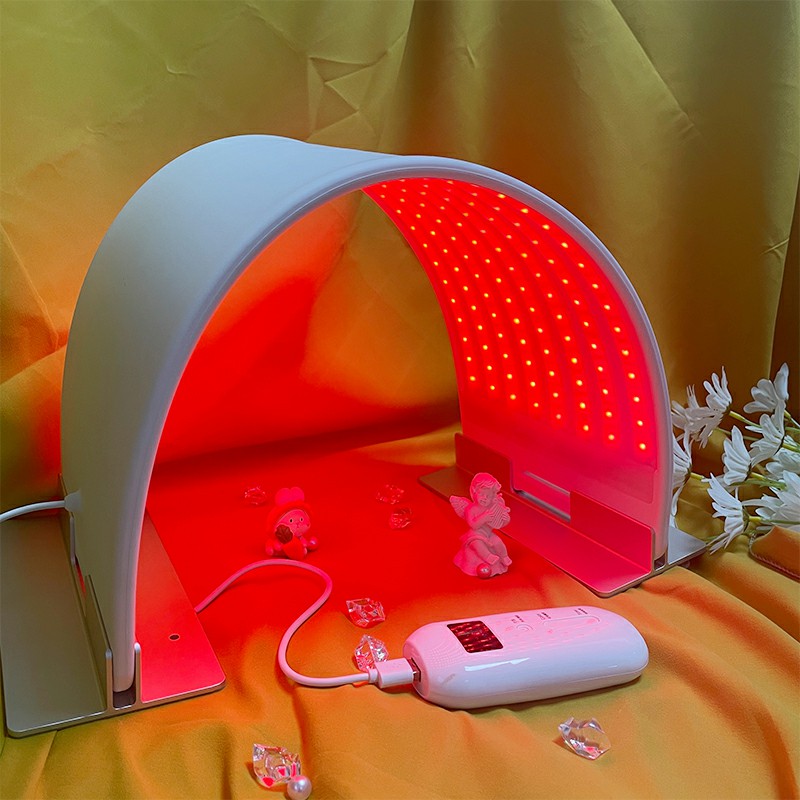 Máquina LED PDT de terapia de luz roja con envoltura facial facial de 7 colores para todo el cuerpo 4