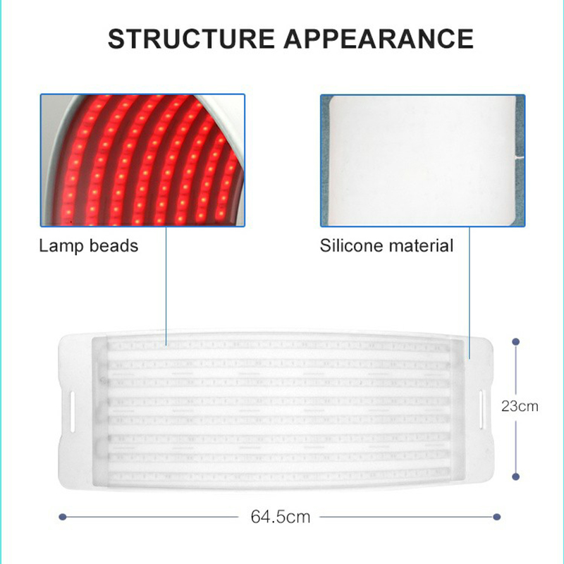 Máquina LED PDT de terapia de luz roja con envoltura facial facial de 7 colores para todo el cuerpo 7