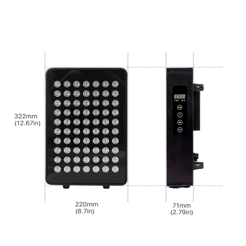 Fabricación de paneles de luz roja LED resistentes para diferentes industrias 4