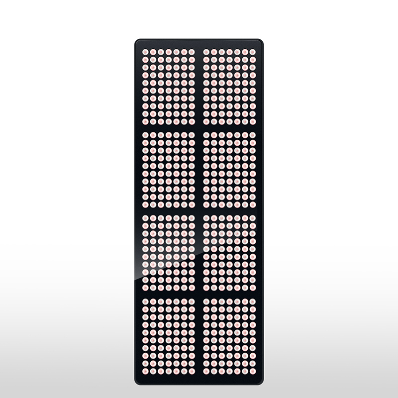2400W de aluminio ningún cuidado de piel del parpadeo cerca del dispositivo del panel de la terapia de la luz roja del infrarrojo LED 1