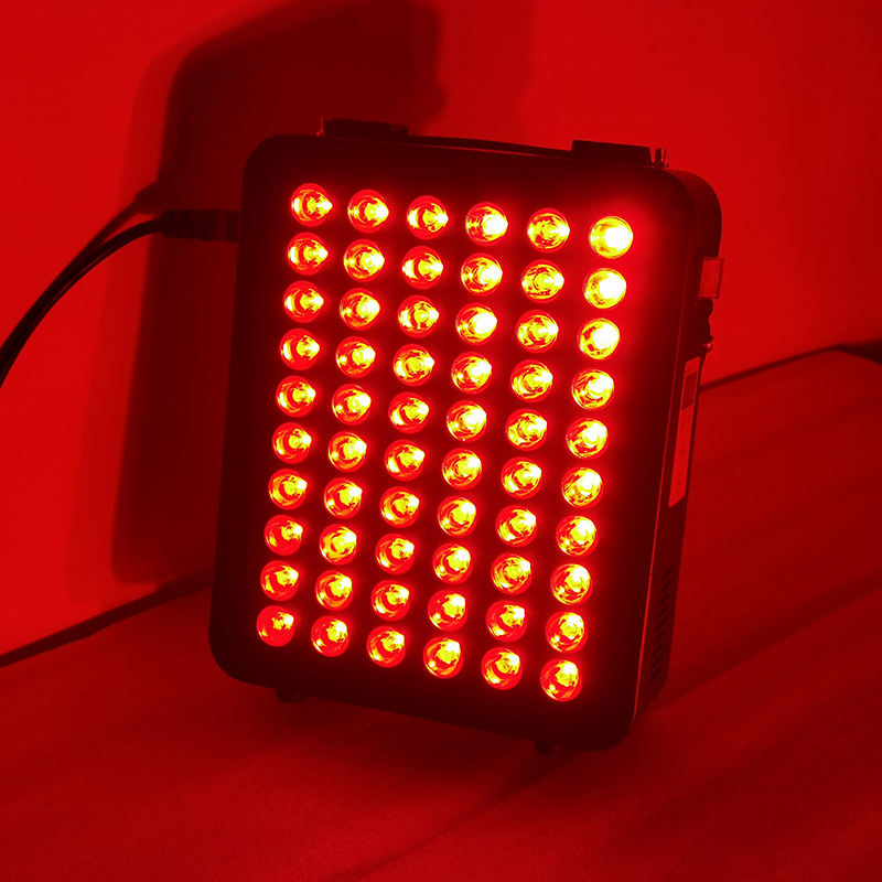 لوحة علاجية محمولة بقدرة 300 واط مضادة للشيخوخة بالقرب من الأشعة تحت الحمراء LED مع ملحقات الحامل 6